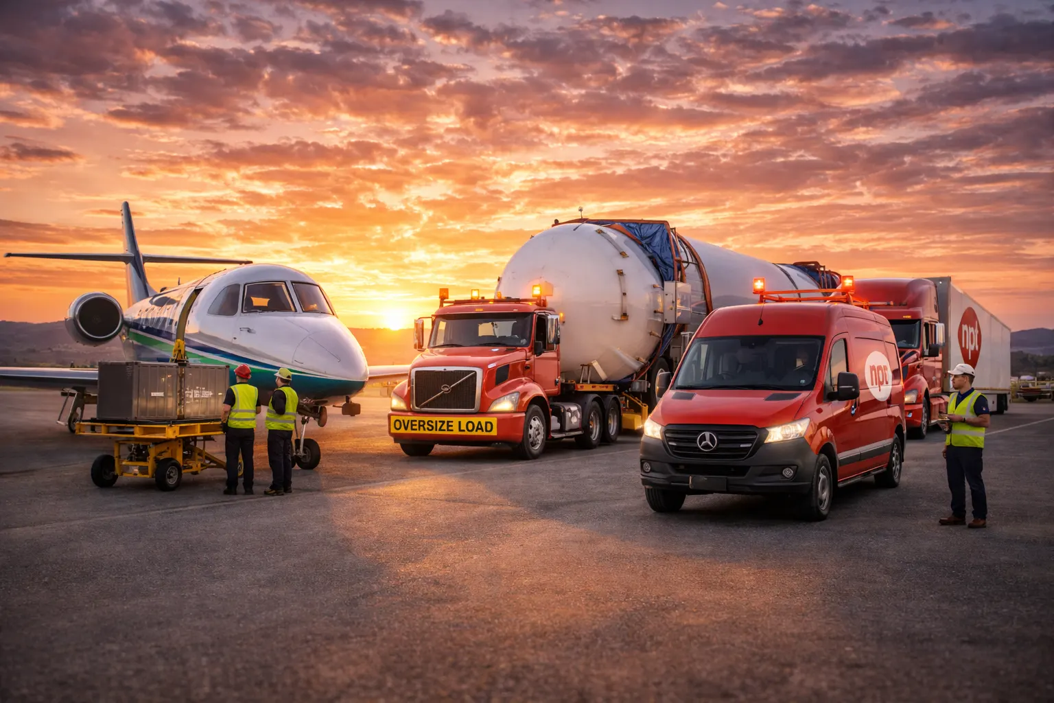 Specialized and time-sensitive freight operations planning board