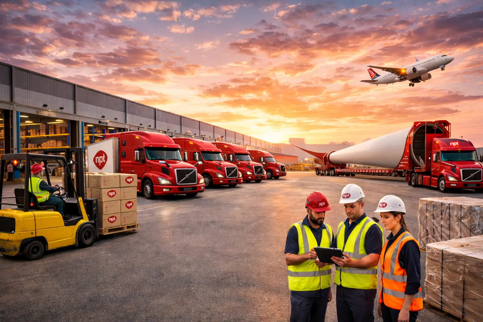 Warehouse and logistics operations control environment
