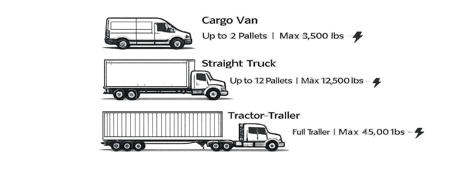 Expedited freight equipment and priority execution diagram