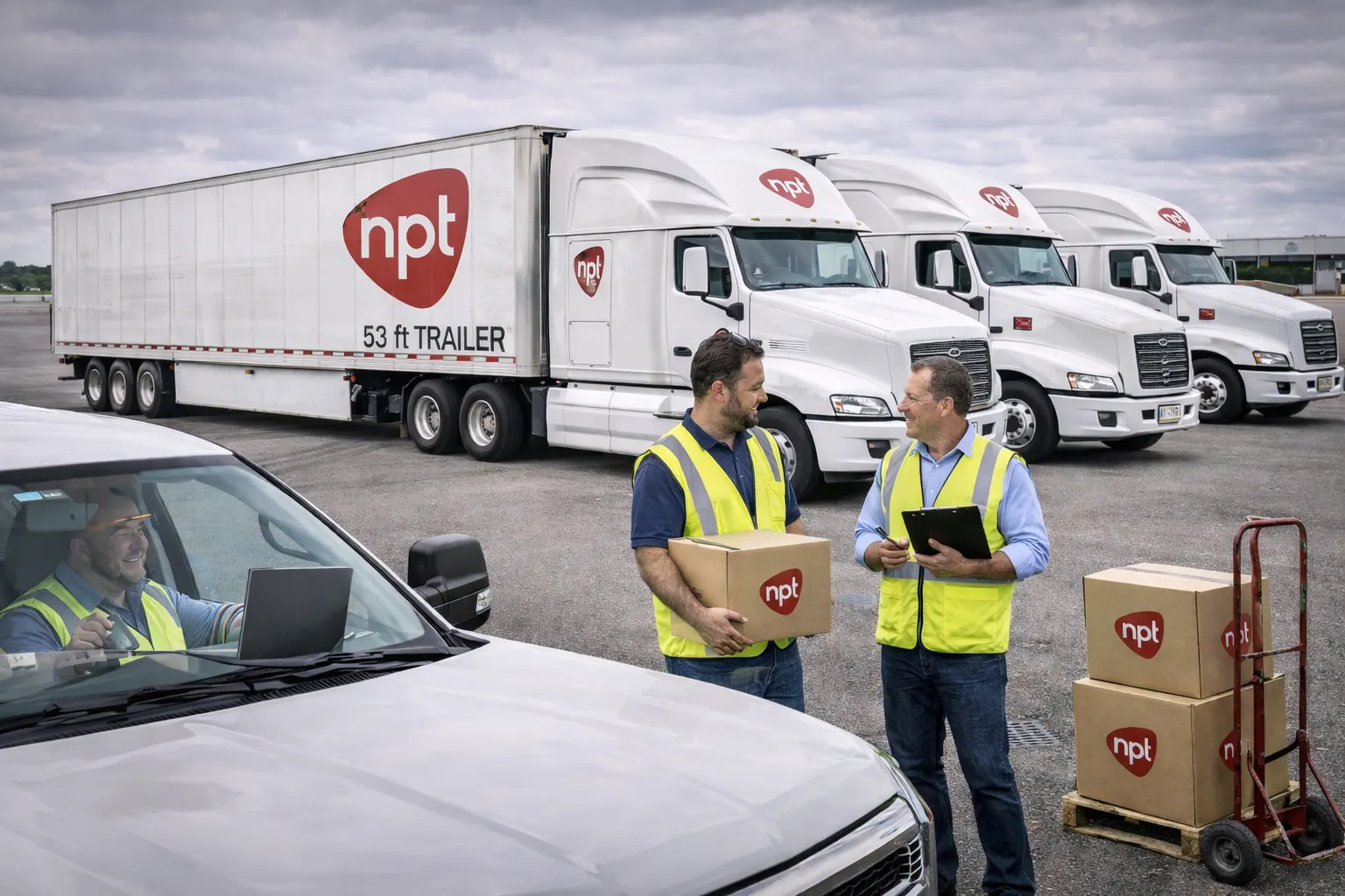 Dedicated logistics operations with consistent fleet and service planning