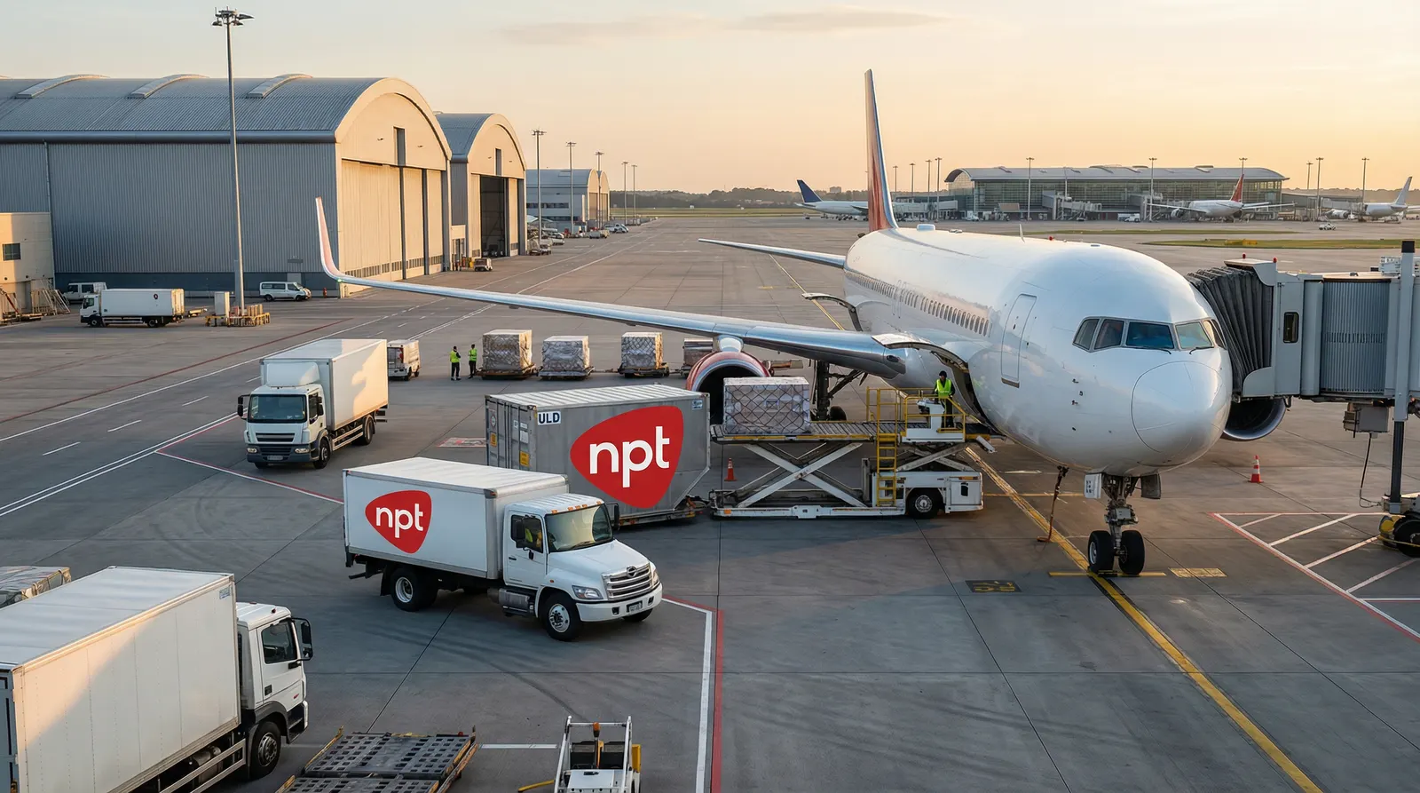 Air cargo logistics for time-critical international shipments