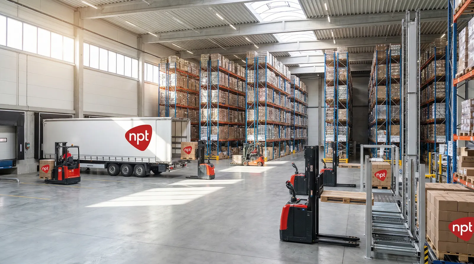 Warehouse distribution operations and inventory handling